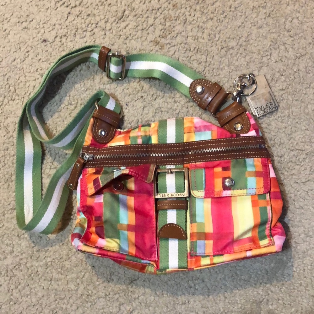 Retro crossbody purse